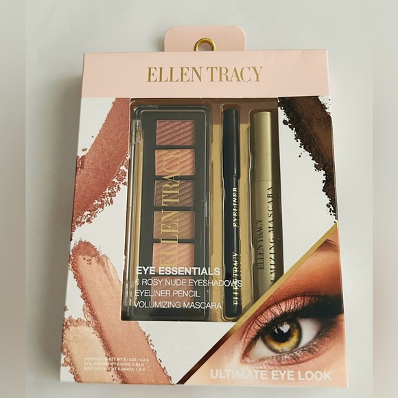 New Ellen Tracy Eye Essentials Eyeshadow Eyeliner Mascara - Picture 13 of 13
